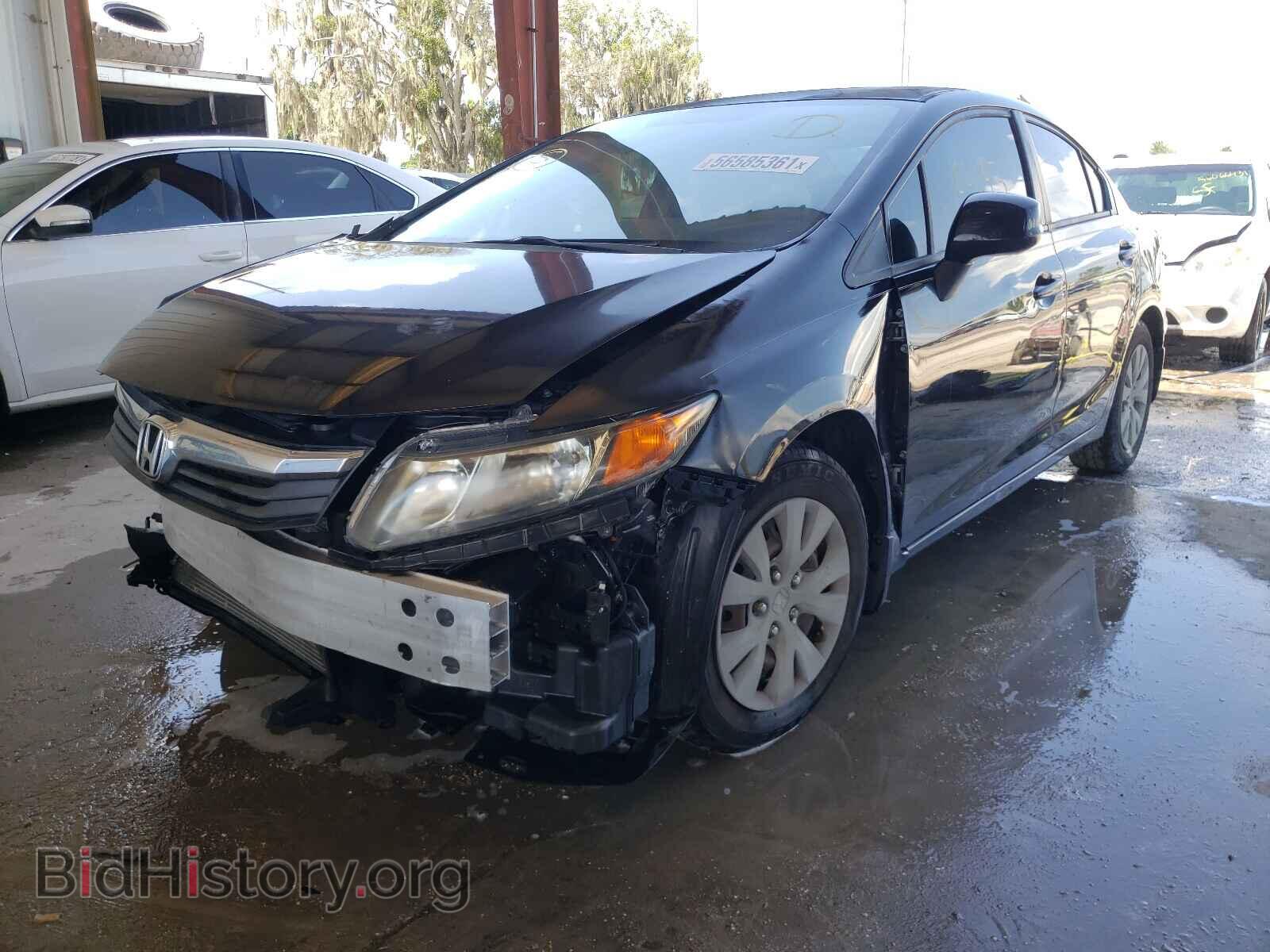 2012 HONDA CIVIC - VIN: JHMFB2F59CS000458 - Фото 2