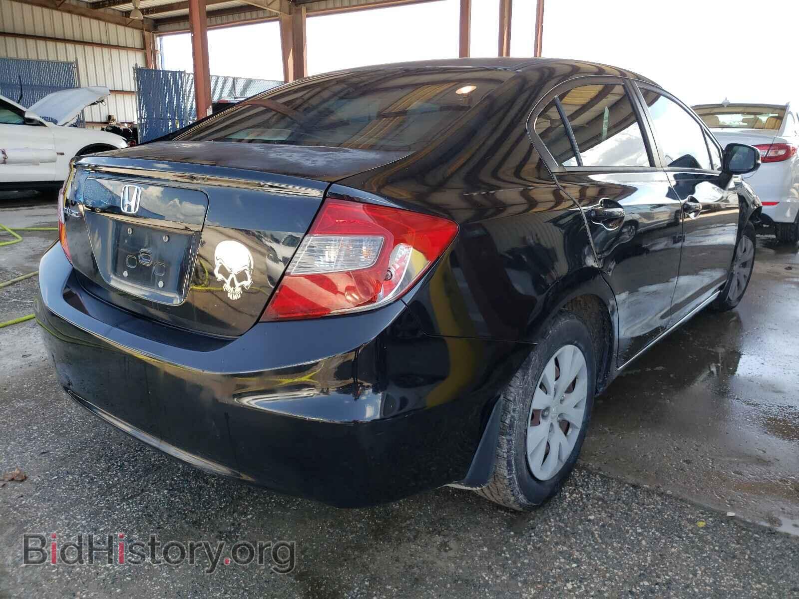 2012 HONDA CIVIC - VIN: JHMFB2F59CS000458 - Фото 4
