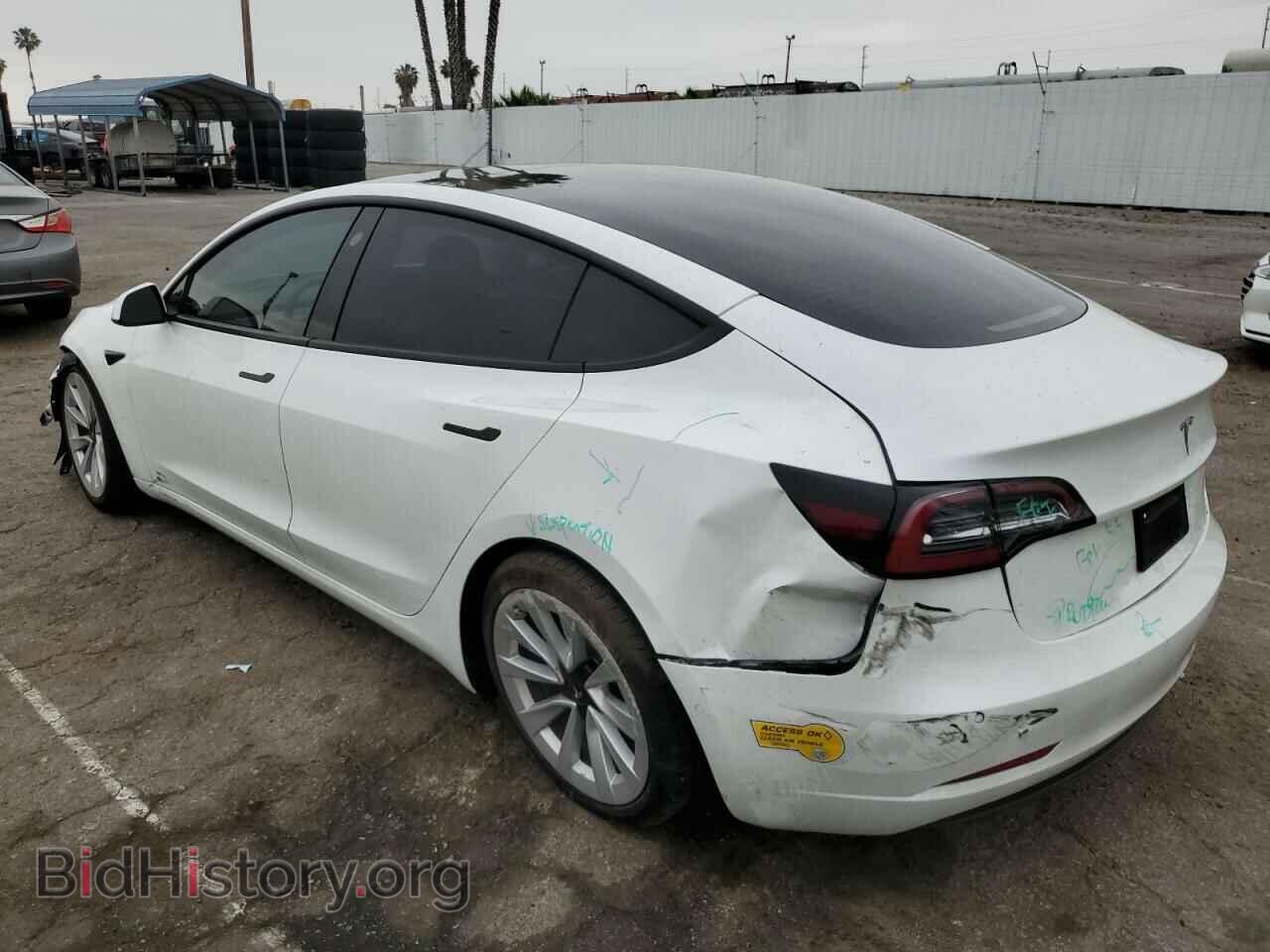 2022 TESLA MODEL 3 - VIN: 5YJ3E1EB4NF133965 - Фото 2