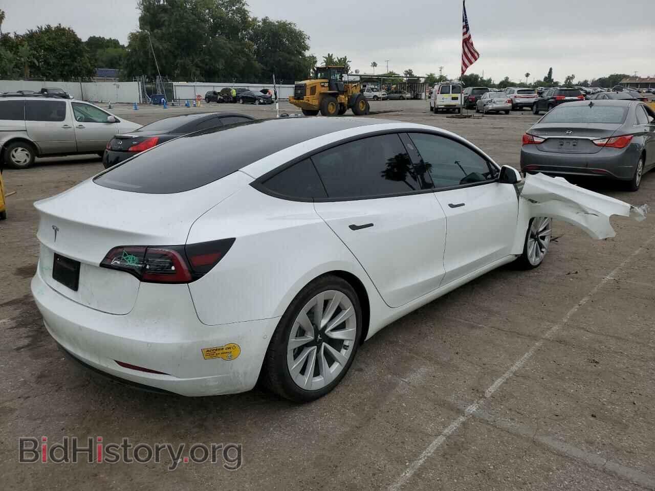 2022 TESLA MODEL 3 - VIN: 5YJ3E1EB4NF133965 - Фото 3