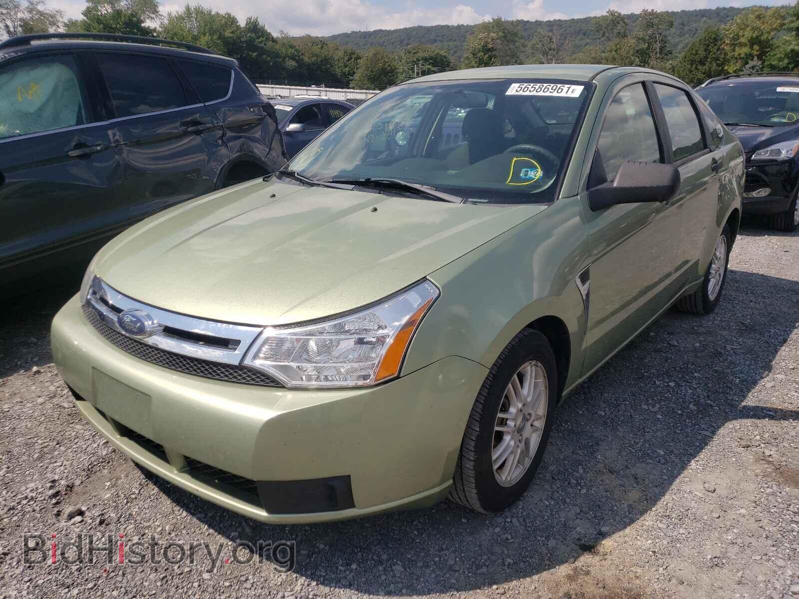 2008 FORD FOCUS - VIN: 1FAHP35N18W247949 - Фото 2