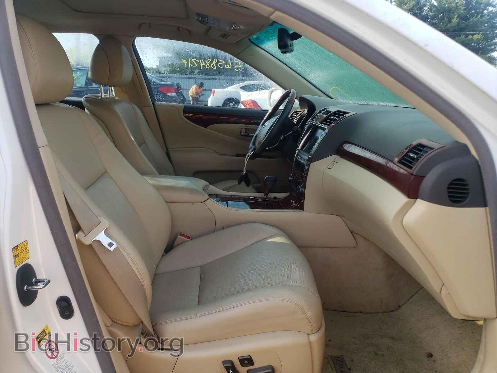 2008 LEXUS LS460 - VIN: JTHGL46F285027433 - Фото 5
