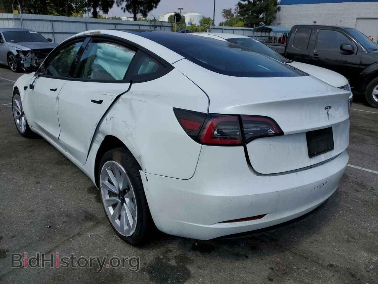 2022 TESLA MODEL 3 - VIN: 5YJ3E1EA0NF143240 - Photo 2