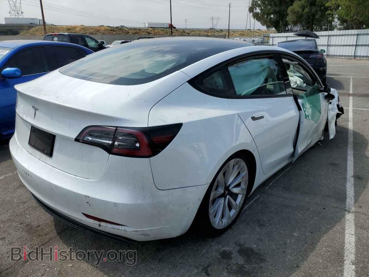 2022 TESLA MODEL 3 - VIN: 5YJ3E1EA0NF143240 - Photo 3