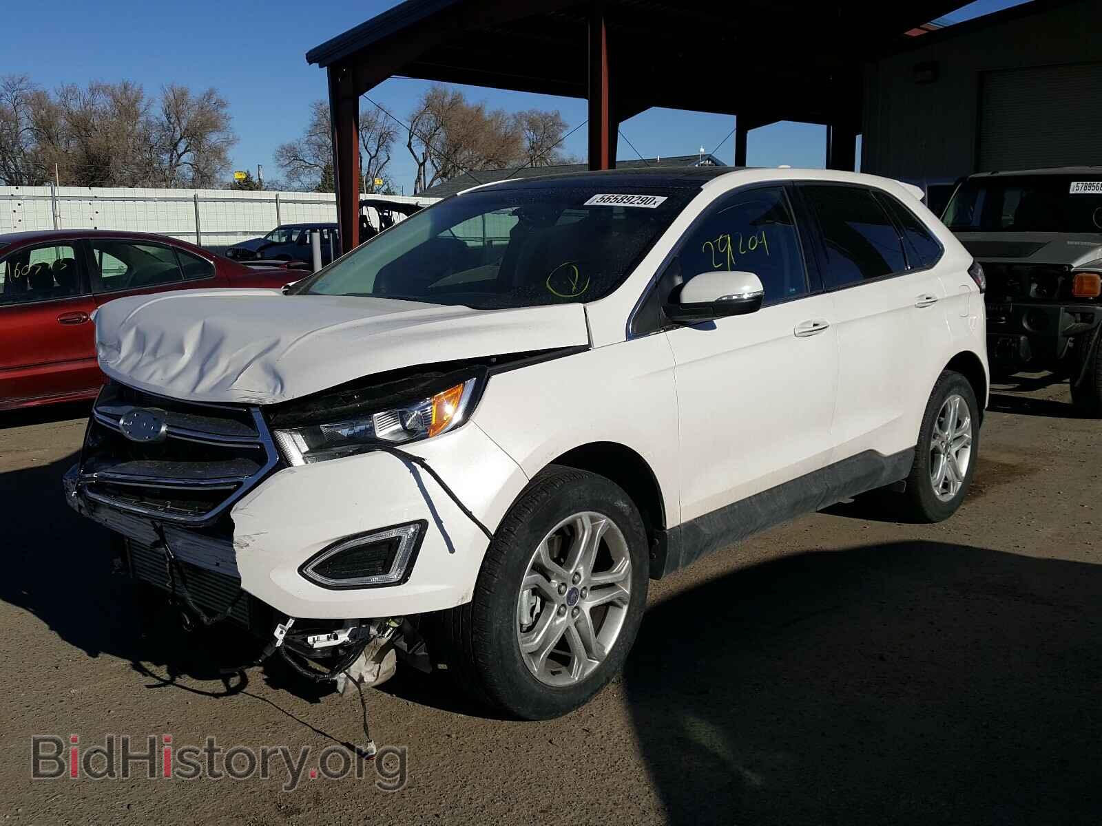 2017 FORD EDGE - VIN: 2FMPK4K95HBC12393 - Фото 2