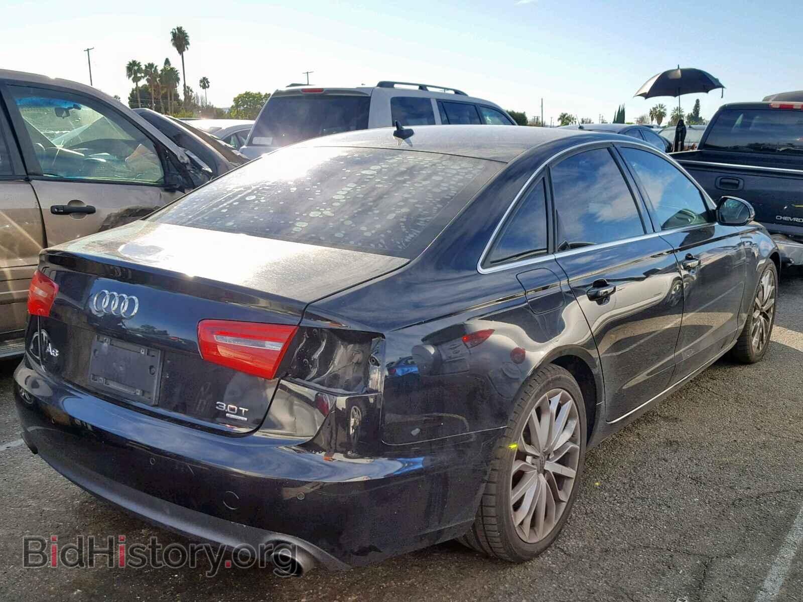 2012 AUDI A6 - VIN: WAUGGAFC6CN086680 - Фото 4