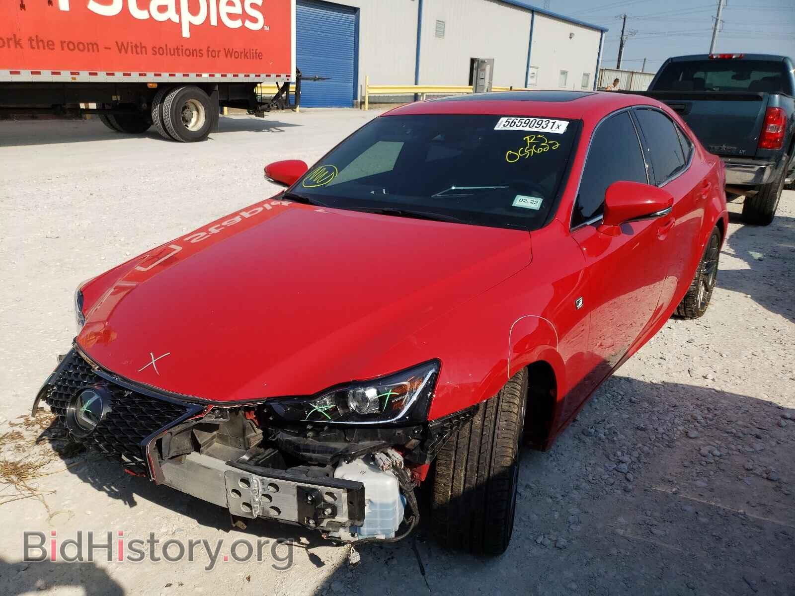 2017 LEXUS IS - VIN: JTHBA1D24H5055622 - Фото 2
