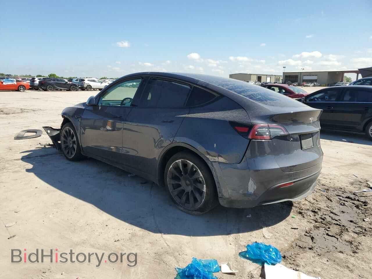 2022 TESLA MODEL Y - VIN: 7SAYGDEE6NF309803 - Фото 2