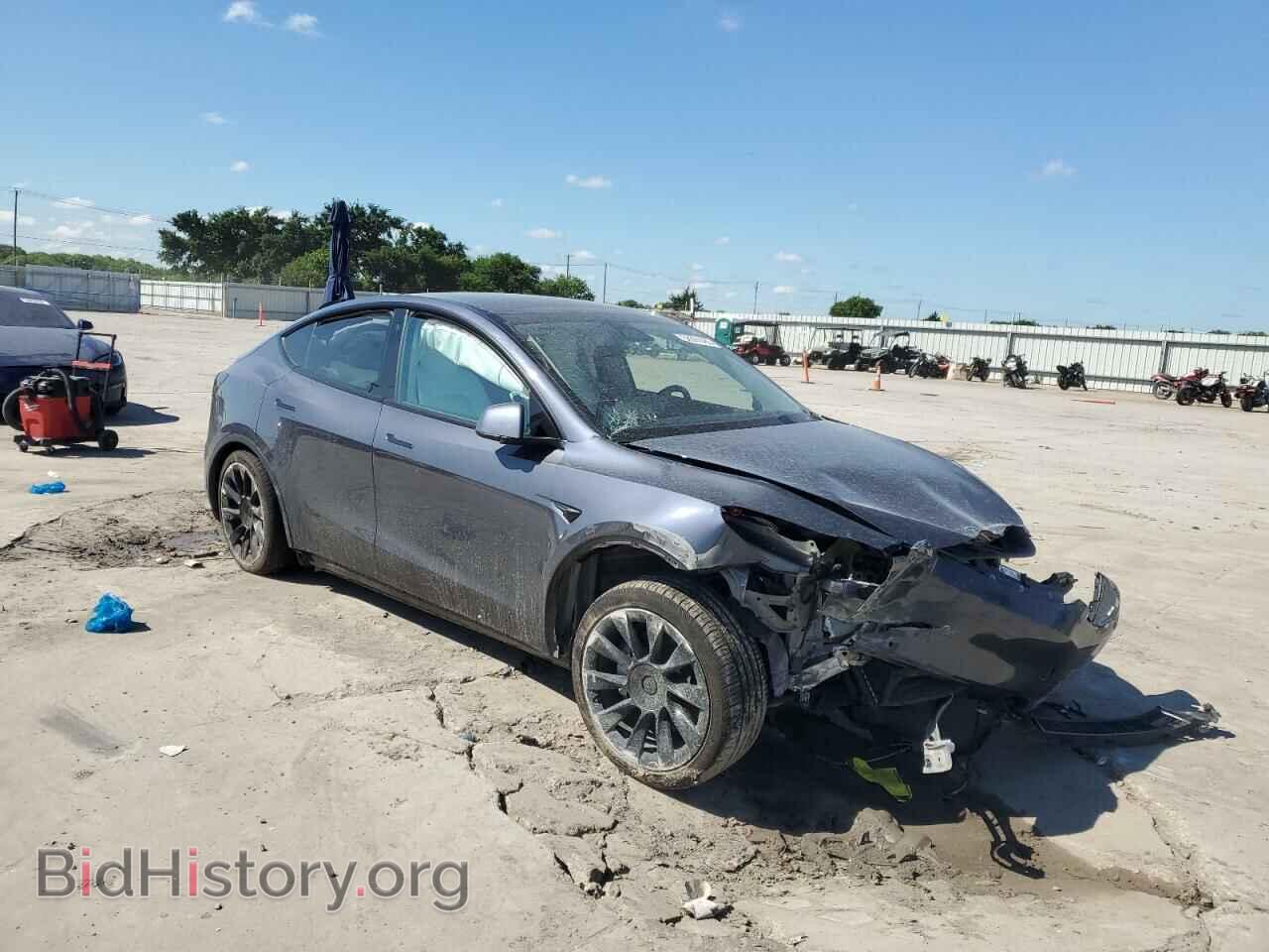 2022 TESLA MODEL Y - VIN: 7SAYGDEE6NF309803 - Фото 4