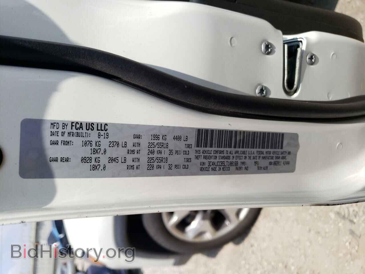 2020 JEEP COMPASS - VIN: 3C4NJCCB5LT108168 - Фото 13
