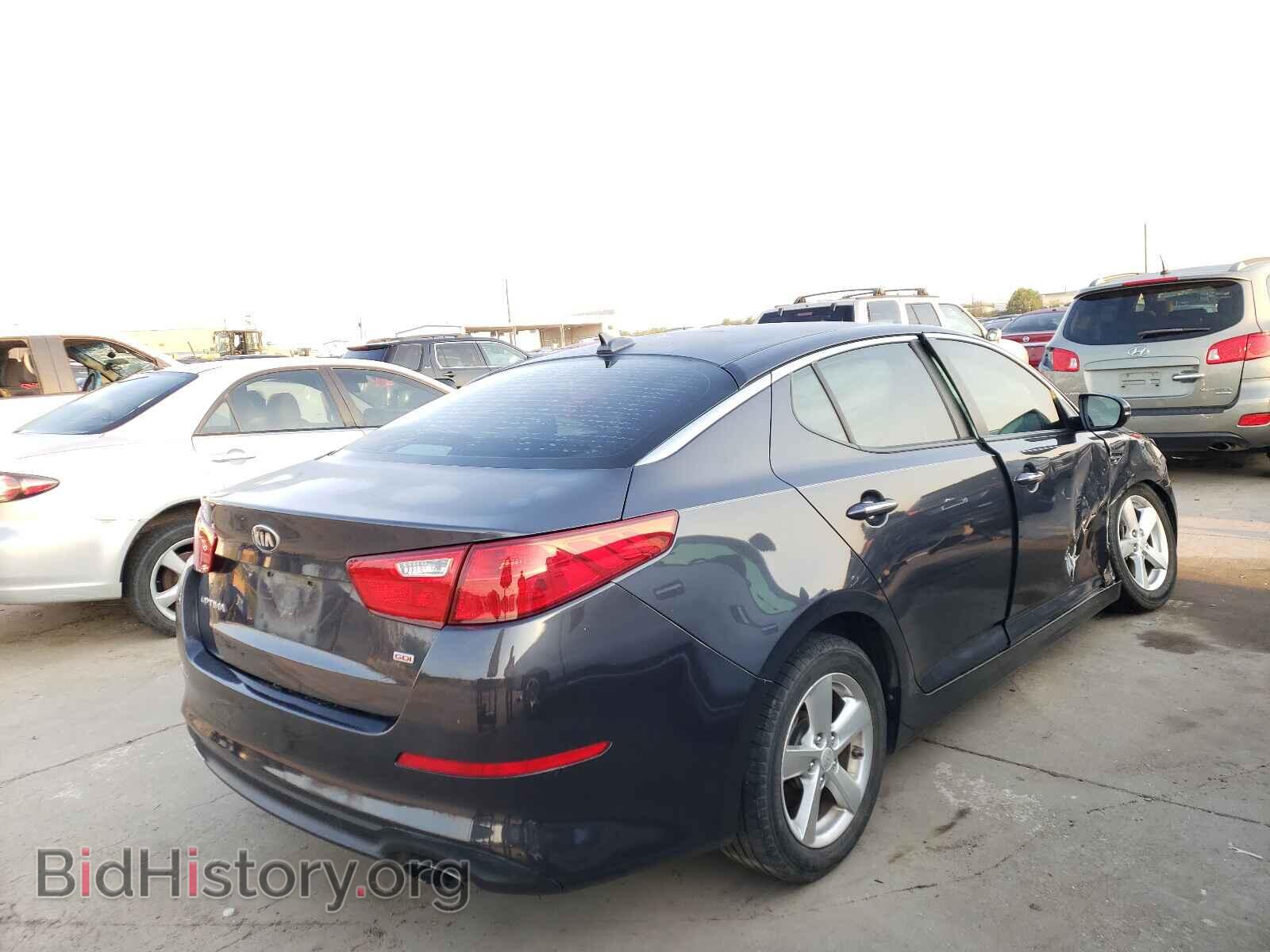 2015 KIA OPTIMA - VIN: KNAGM4A77F5645789 - Фото 4