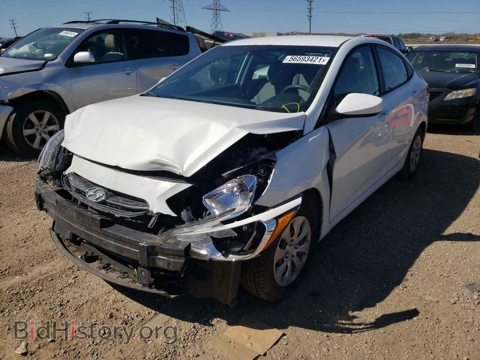 2015 HYUNDAI ACCENT - VIN: KMHCT4AE7FU930755 - Фото 2