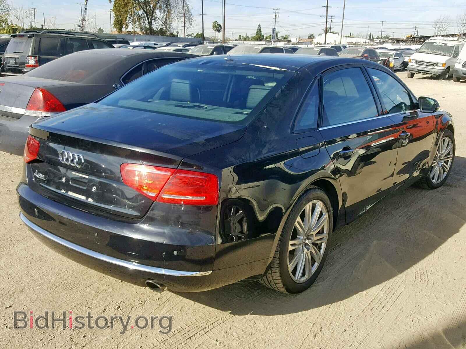 2013 AUDI A8 - VIN: WAURGAFD5DN007177 - Фото 4