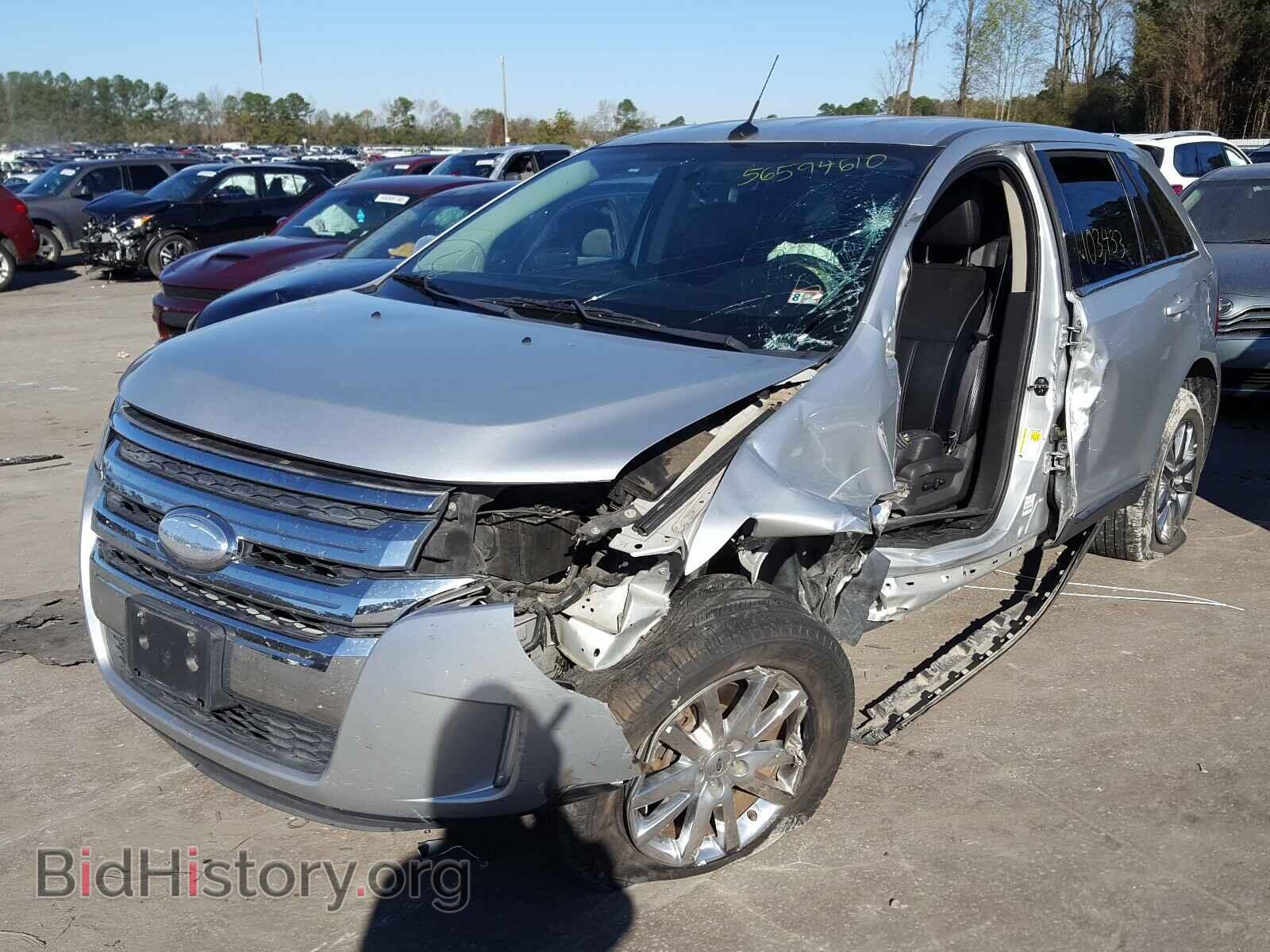 2014 FORD EDGE - VIN: 2FMDK3KC7EBA58418 - Фото 2