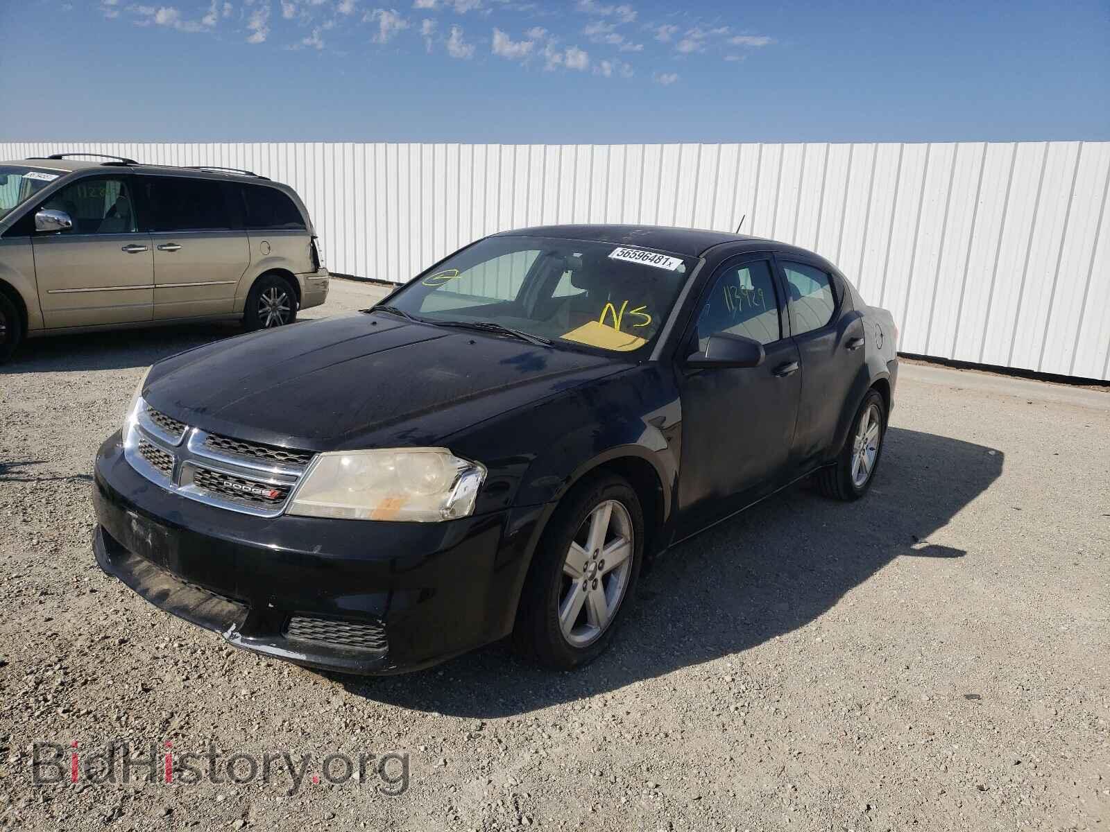 2013 DODGE AVENGER - VIN: 1C3CDZAB9DN537159 - Фото 2