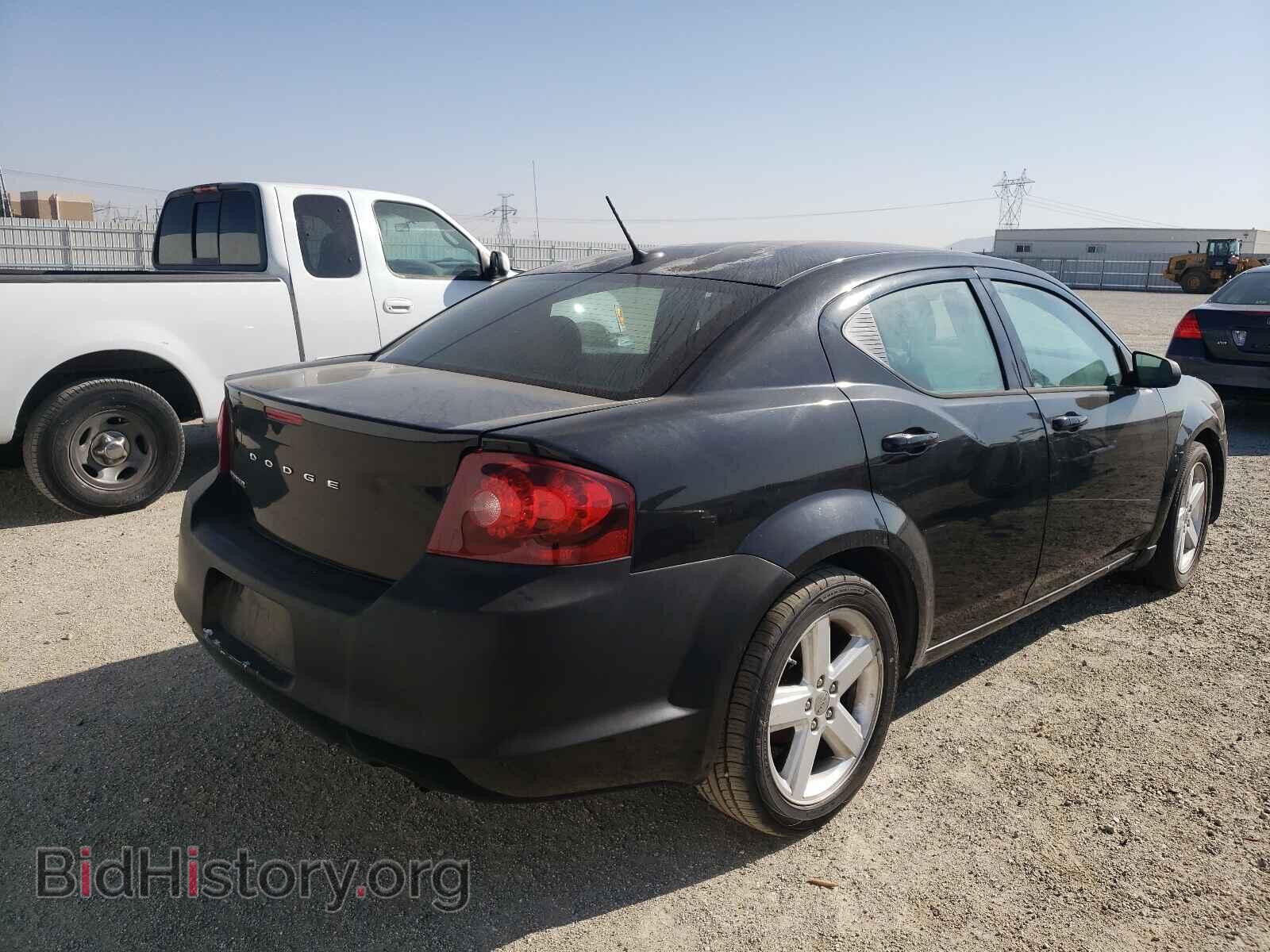 2013 DODGE AVENGER - VIN: 1C3CDZAB9DN537159 - Фото 4