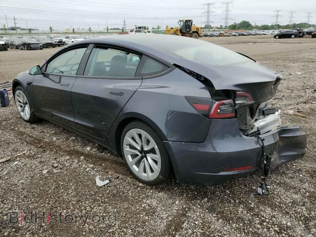 2022 TESLA MODEL 3 - VIN: 5YJ3E1EA0NF185424 - Фото 2