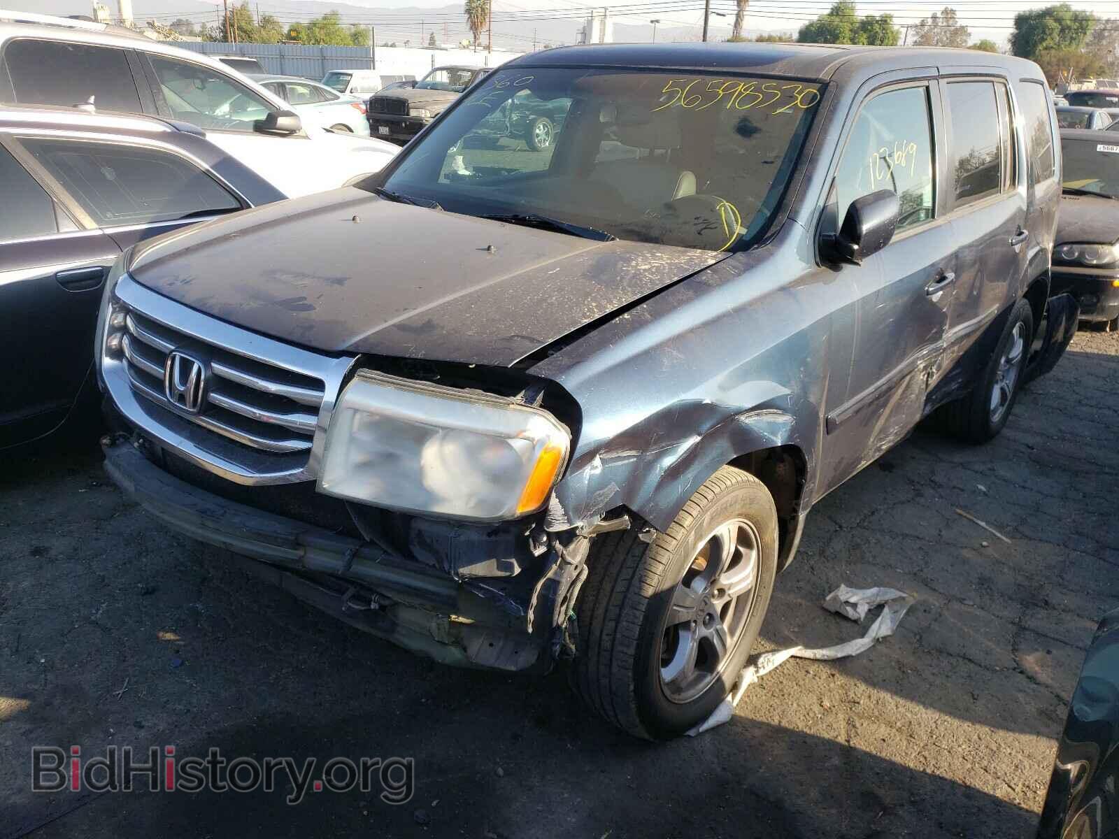 2012 HONDA PILOT - VIN: 5FNYF3H51CB033484 - Фото 2
