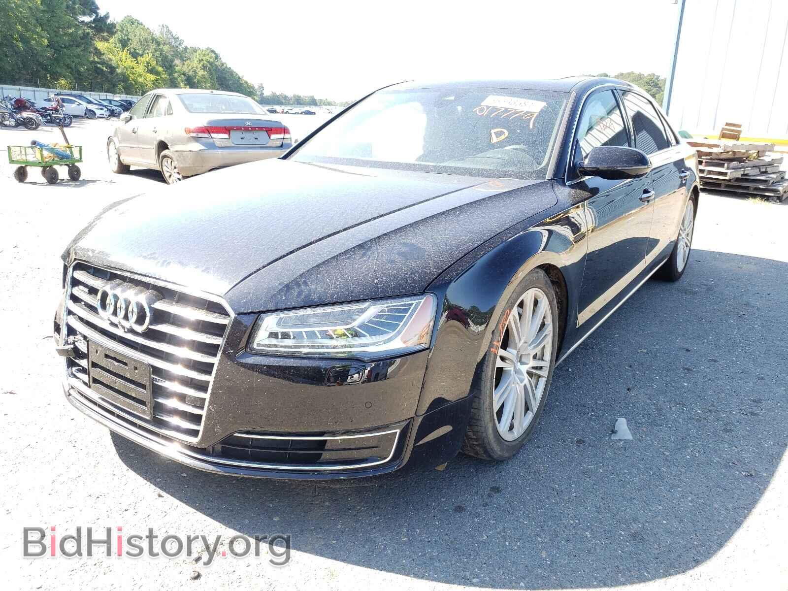 2016 AUDI A8 - VIN: WAU34AFD2GN017779 - Фото 2