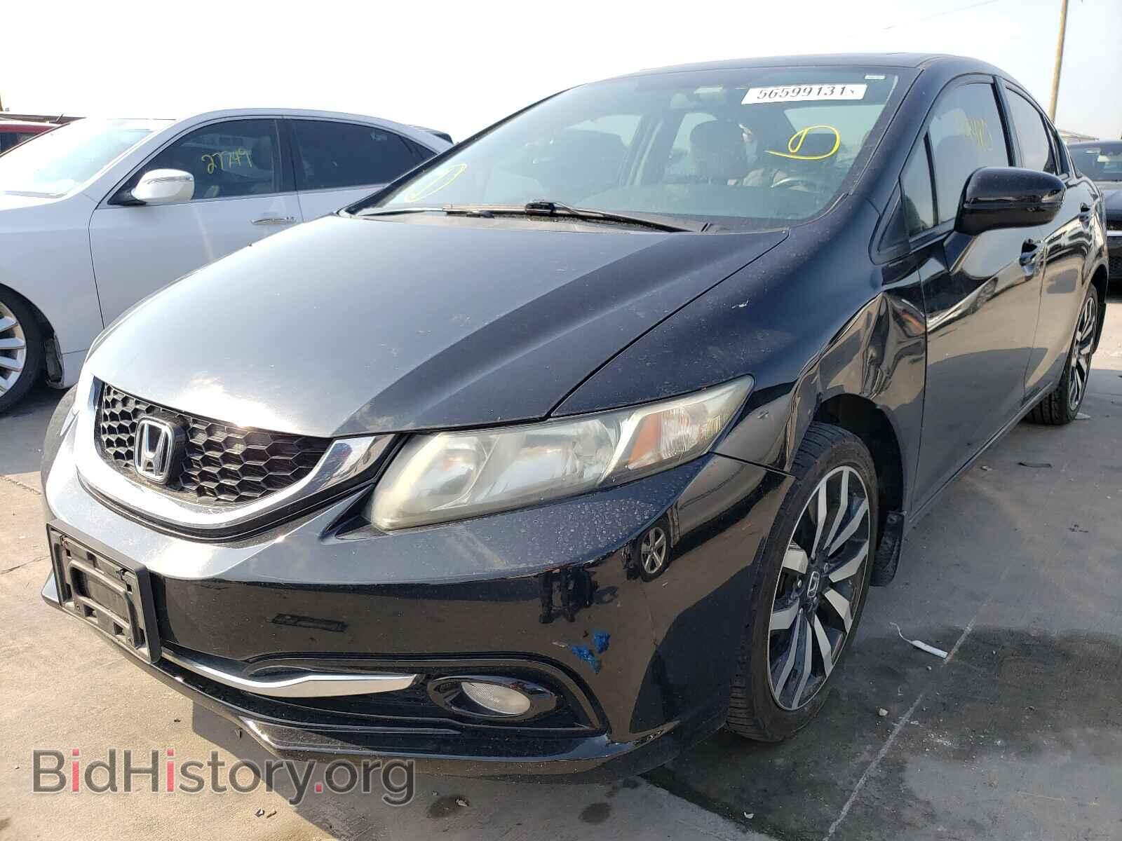 2015 HONDA CIVIC - VIN: 2HGFB2F99FH529605 - Фото 2