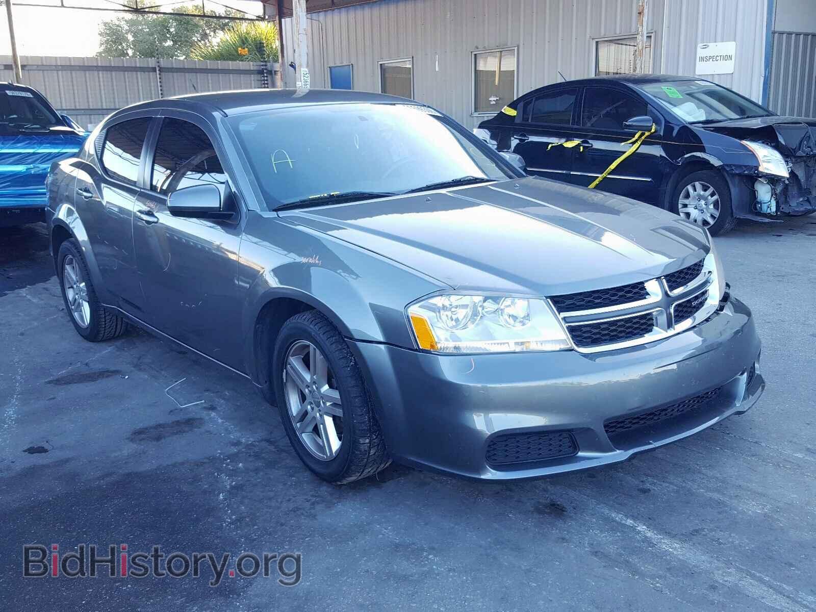 Фотография 1C3CDZCB2CN161738 - DODGE AVENGER 2012