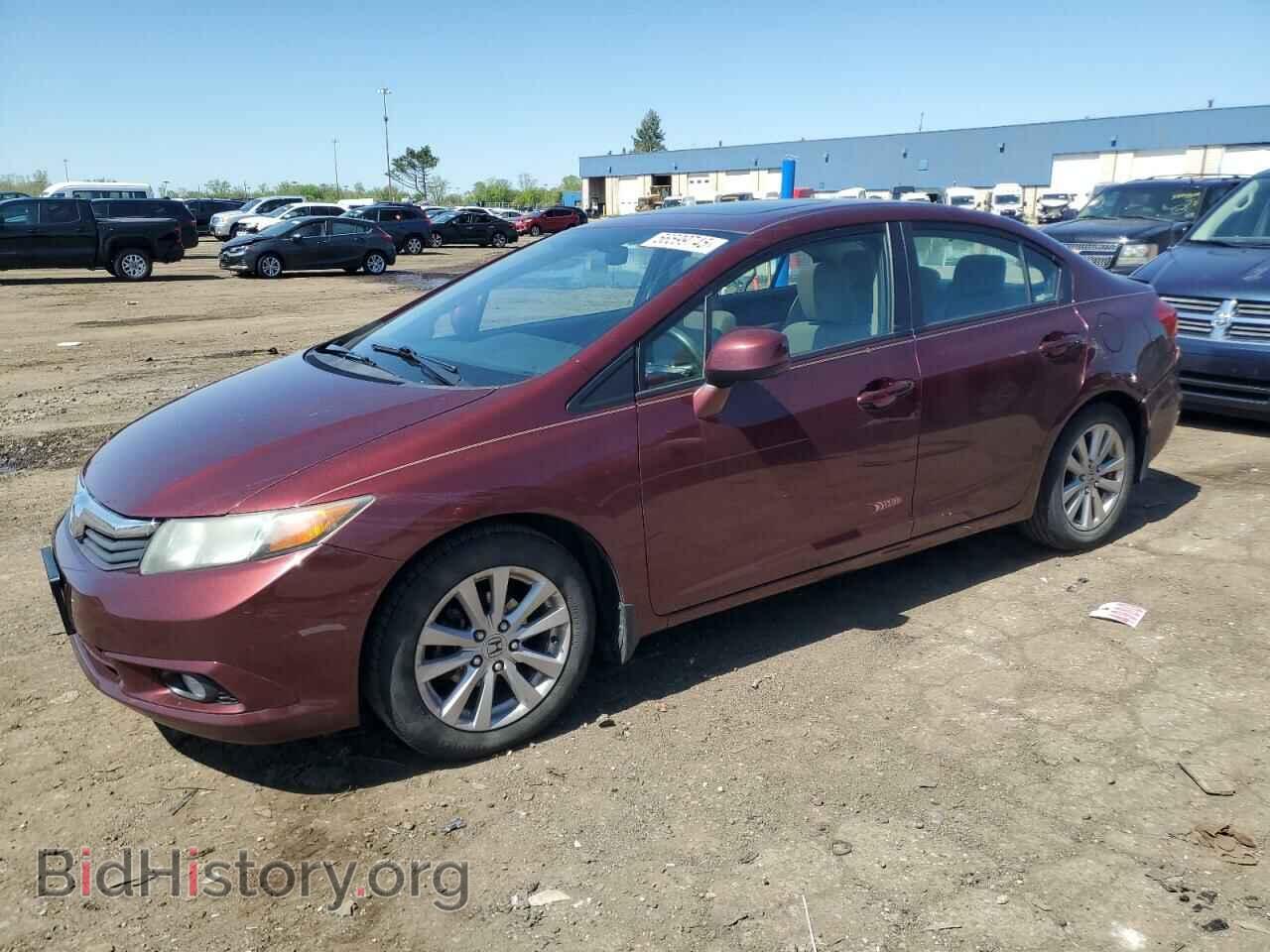 Photo 19XFB2F85CE034458 - HONDA CIVIC 2012