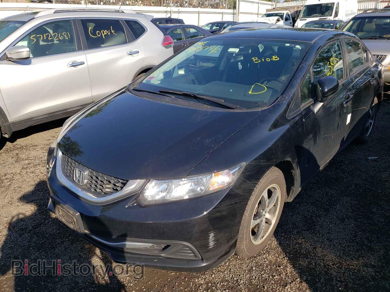 2015 HONDA CIVIC - VIN: 19XFB2F70FE295153 - Фото 2
