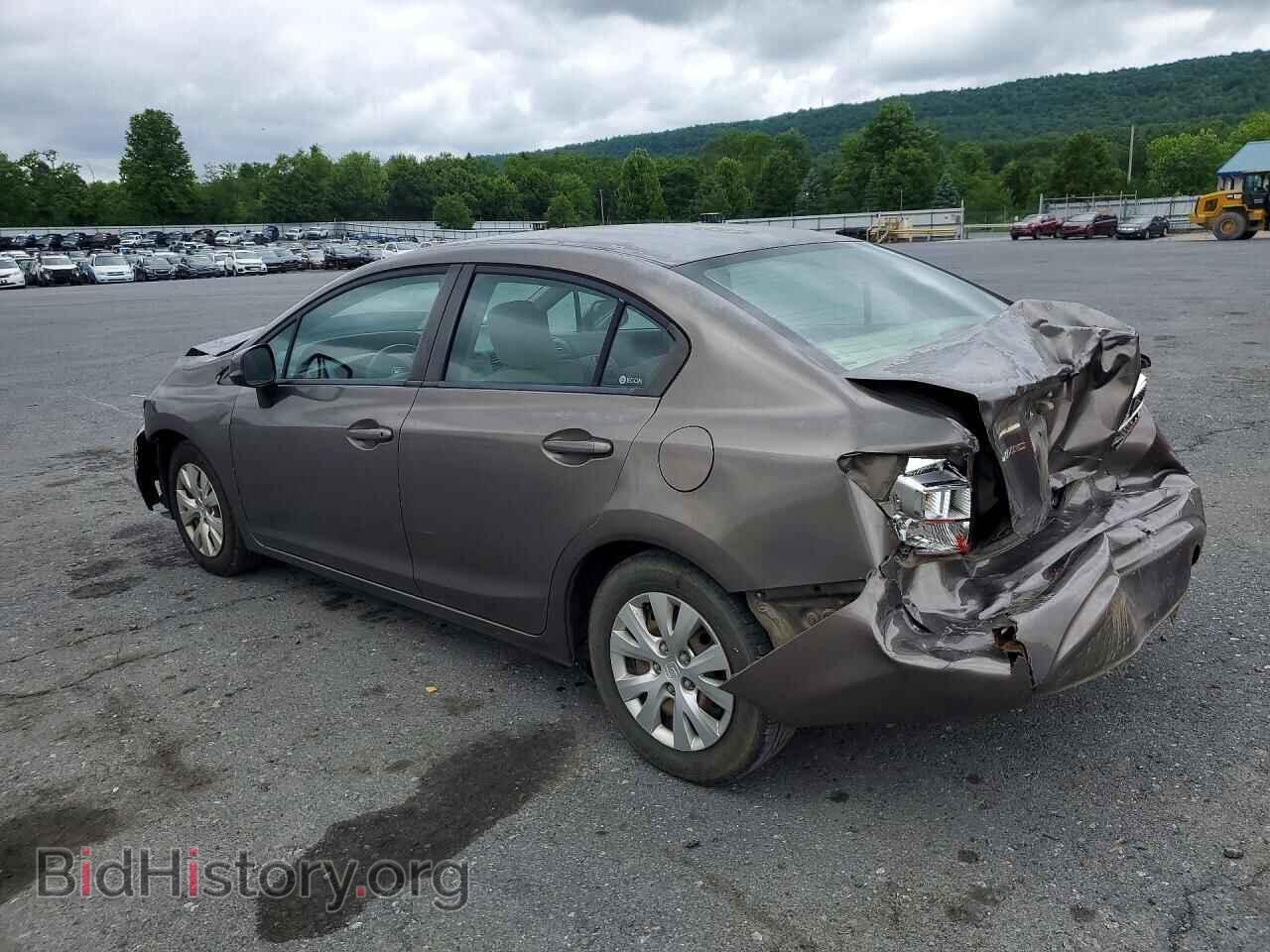 2012 HONDA CIVIC - VIN: 2HGFB2F50CH560251 - Фото 2