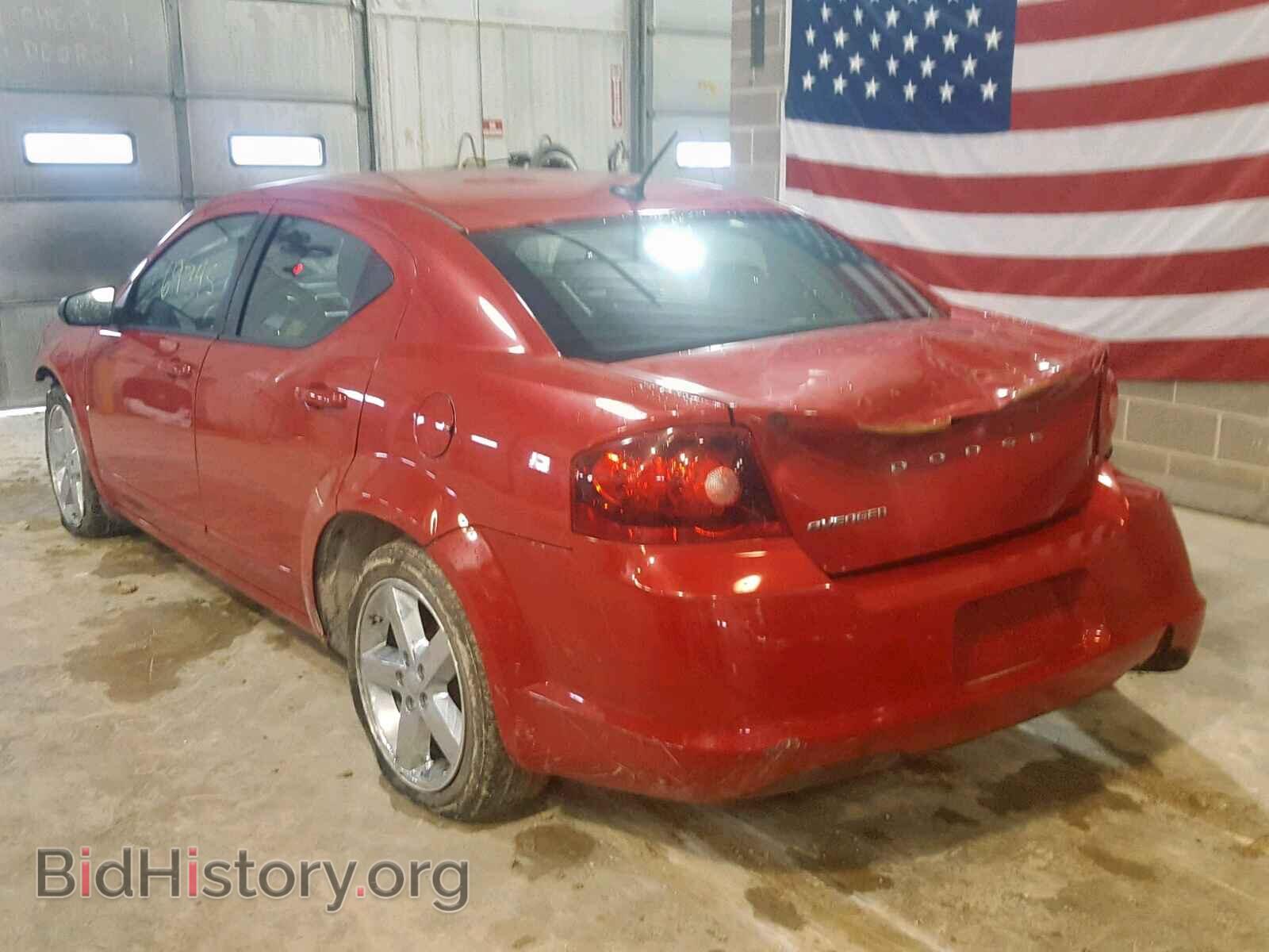 2012 DODGE AVENGER - VIN: 1C3CDZAB9CN181925 - Фото 3