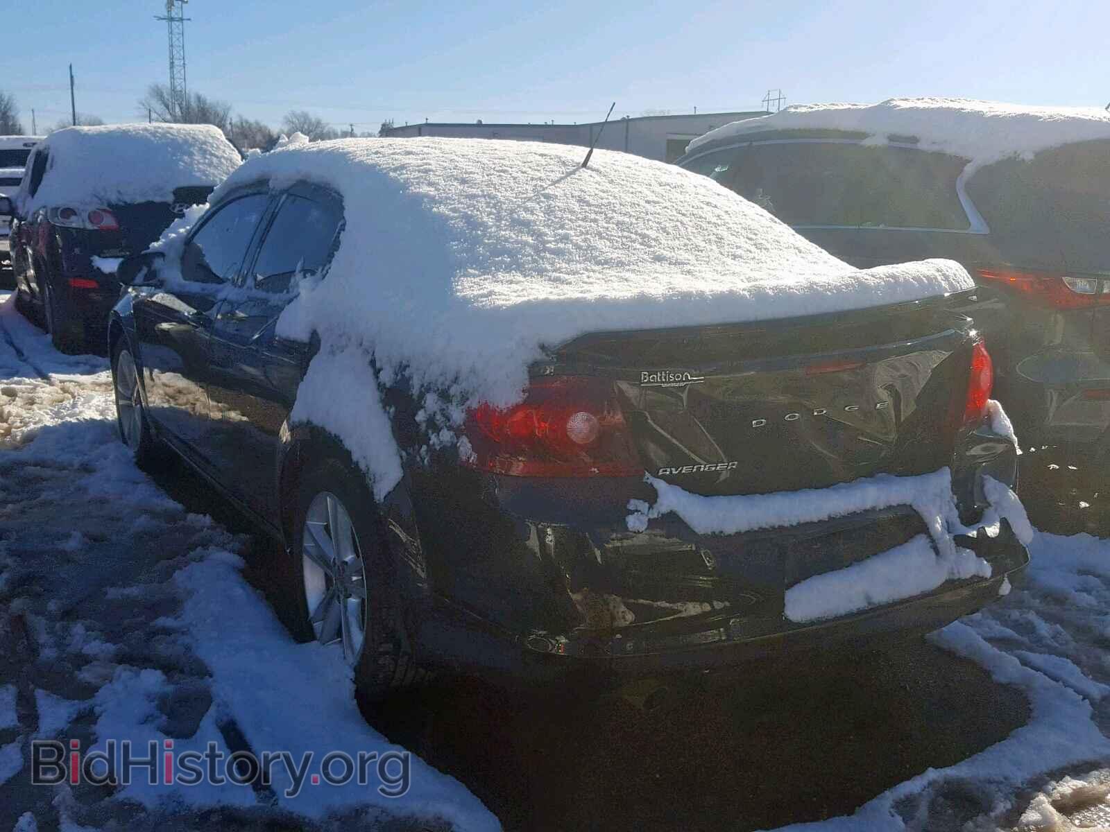 2011 DODGE AVENGER - VIN: 1B3BD1FG5BN523660 - Фото 3