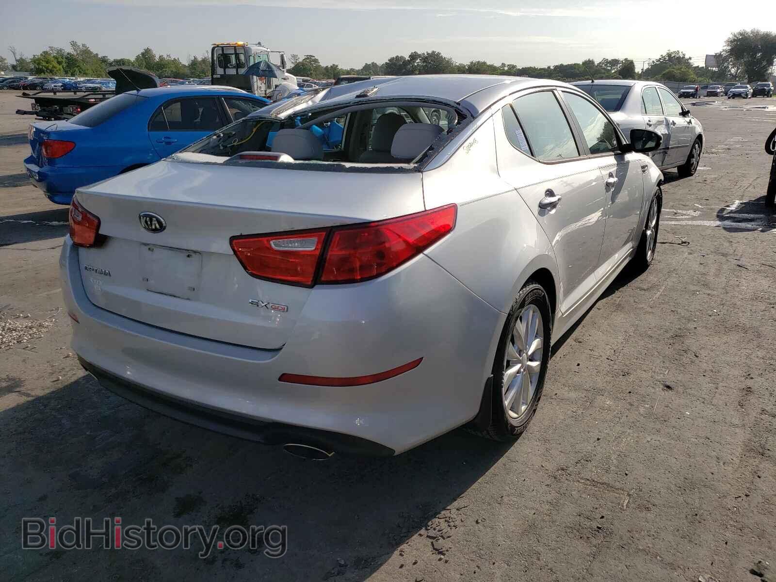2015 KIA OPTIMA - VIN: 5XXGN4A79FG358921 - Фото 4