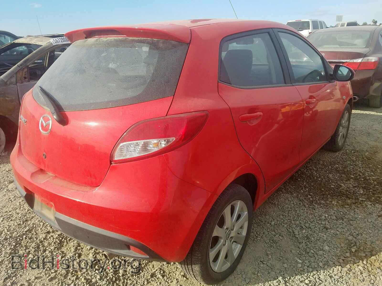 2014 MAZDA 2 - VIN: JM1DE1LZ4E0177659 - Фото 4