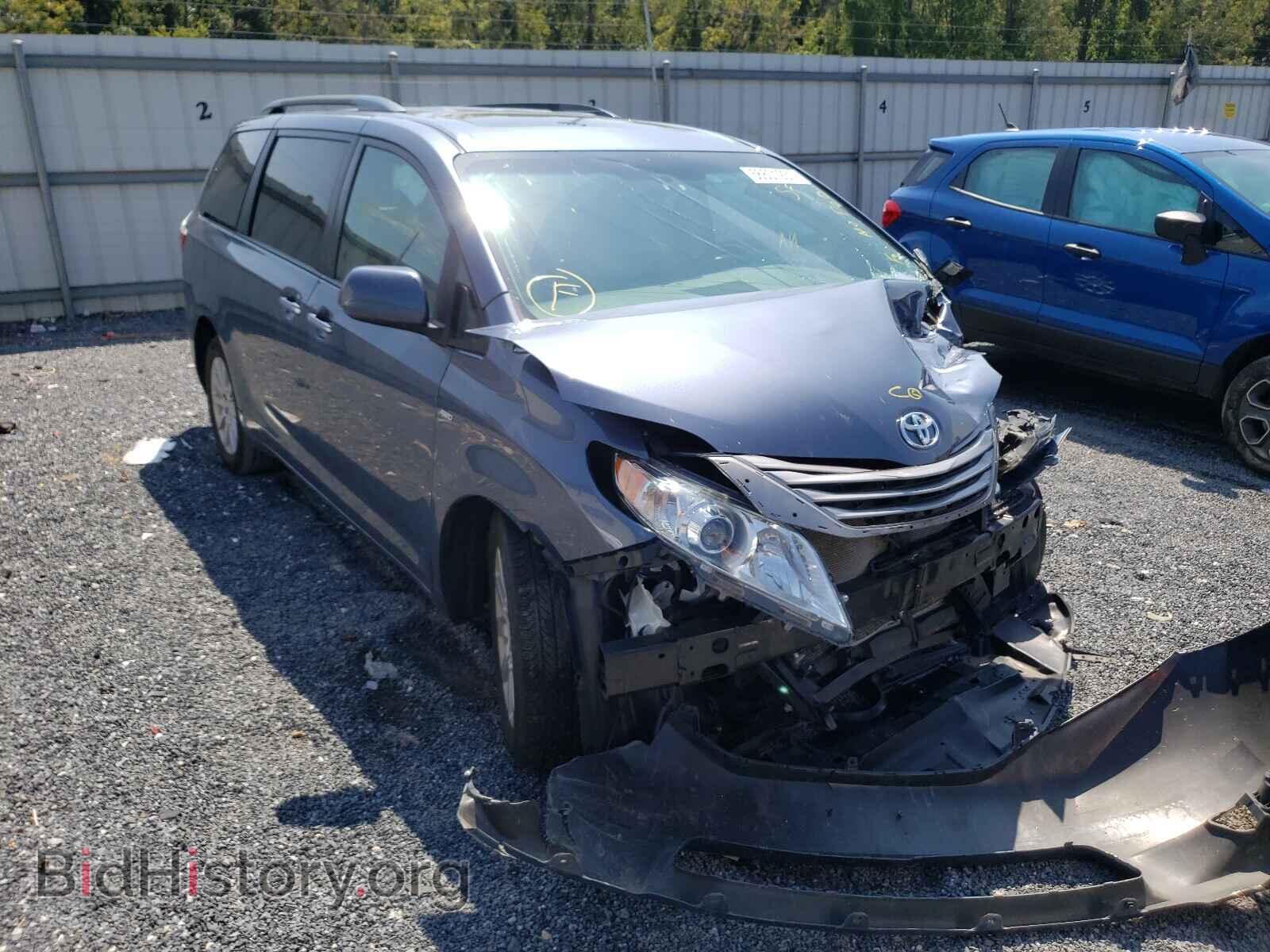 Photo 5TDDK3DC1GS143807 - TOYOTA SIENNA 2016
