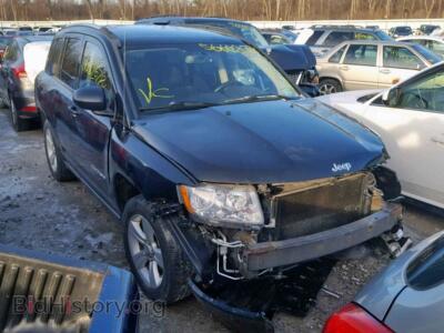 2012 Jeep COMPASS LA, черный — VIN 1C4NJDEB4CD512779, Copart