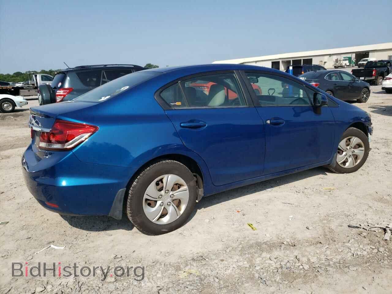 2013 HONDA CIVIC - VIN: 19XFB2F54DE041585 - Фото 3