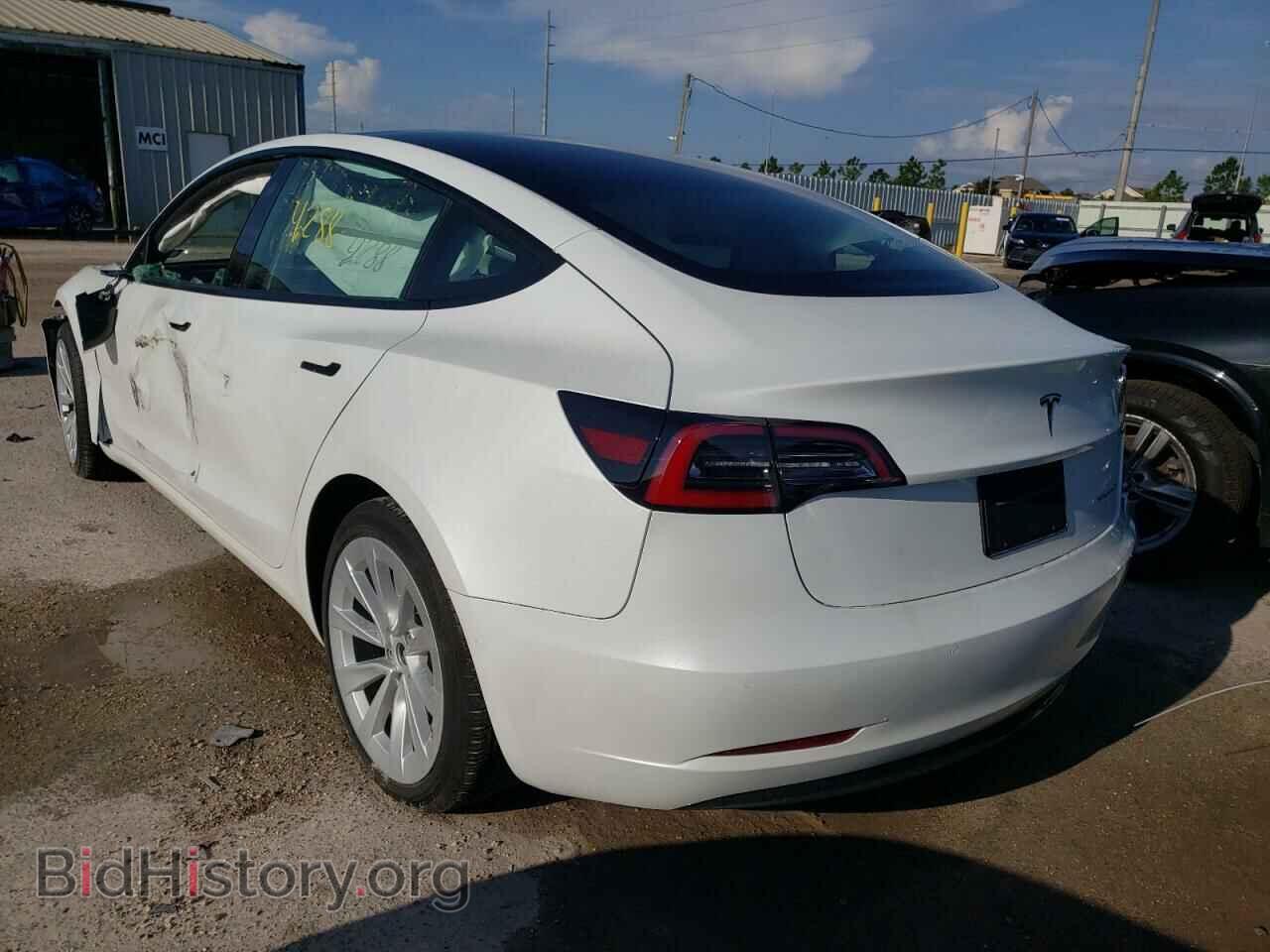 2022 TESLA MODEL 3 - VIN: 5YJ3E1EB5NF185122 - Фото 3