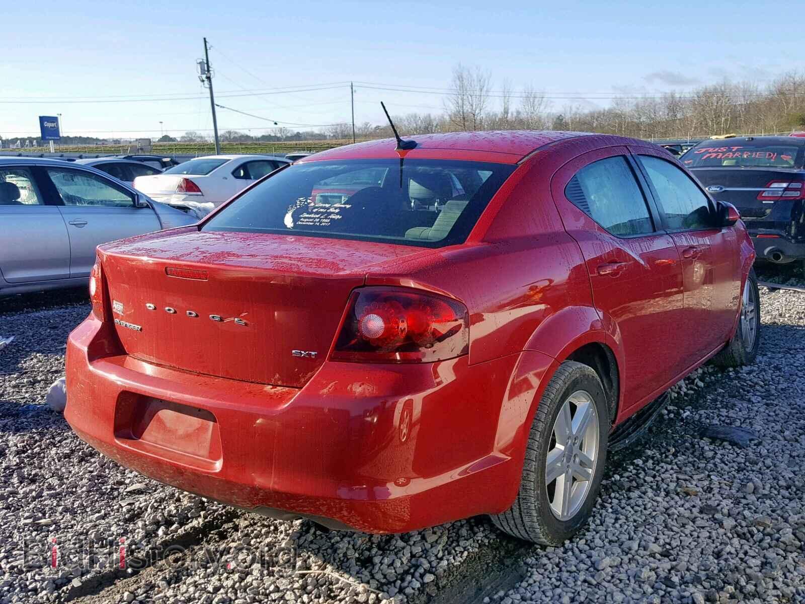2012 DODGE AVENGER - VIN: 1C3CDZCB7CN266209 - Фото 4