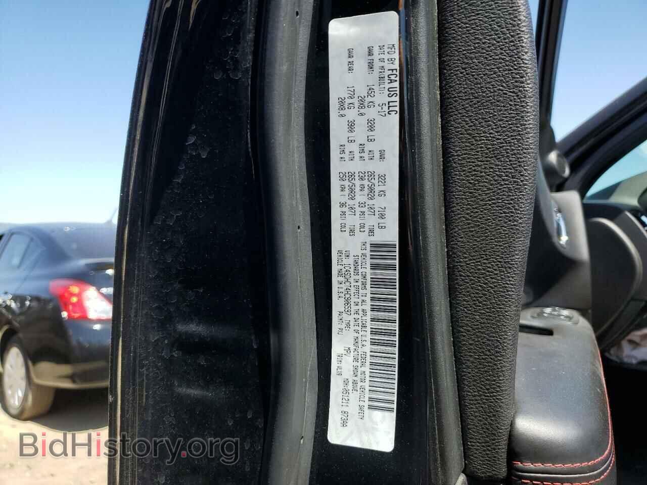 2017 DODGE DURANGO - VIN: 1C4SDHCT4HC906597 - Фото 12