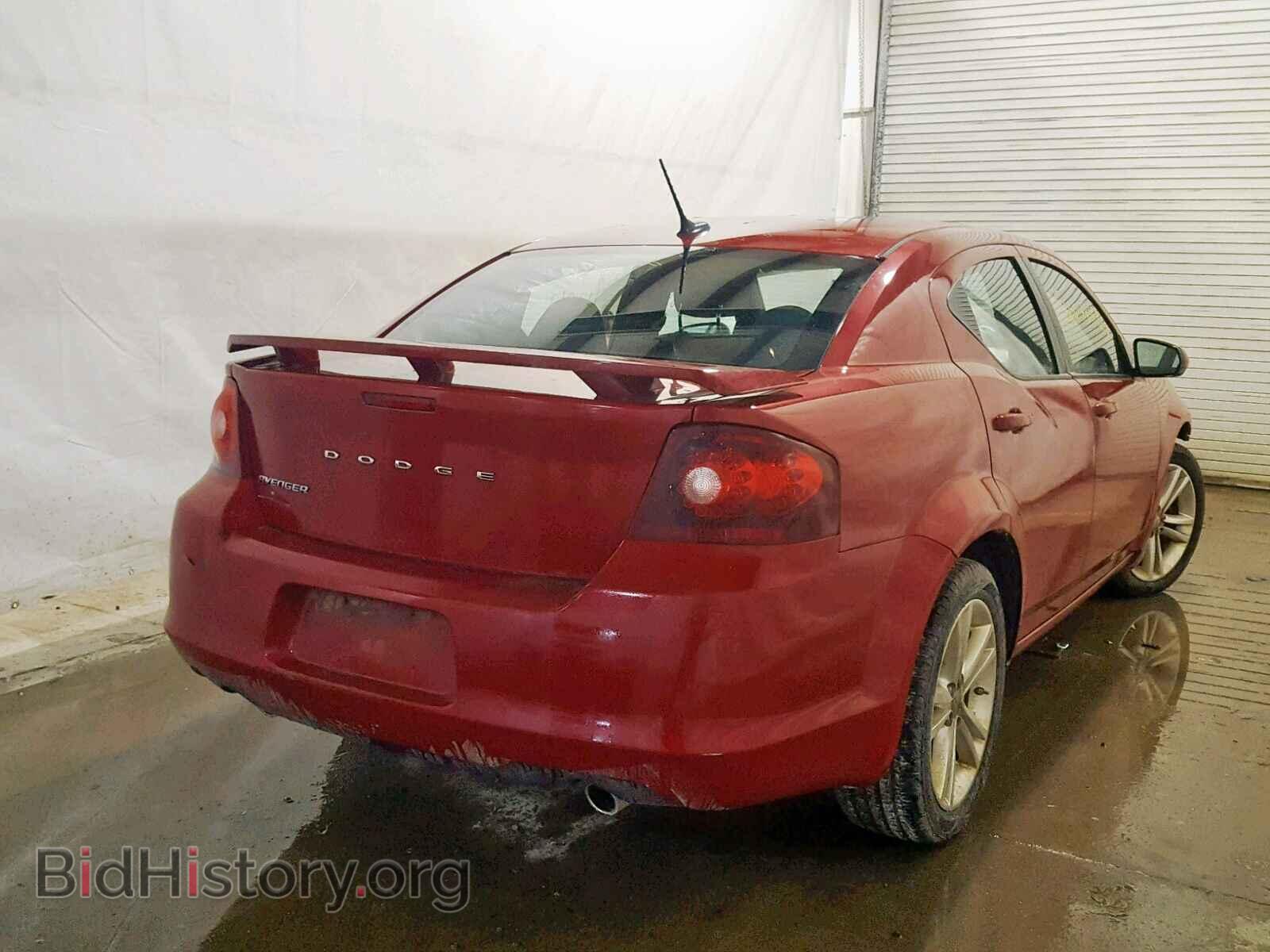 2012 DODGE AVENGER - VIN: 1C3CDZEG3CN126473 - Фото 4