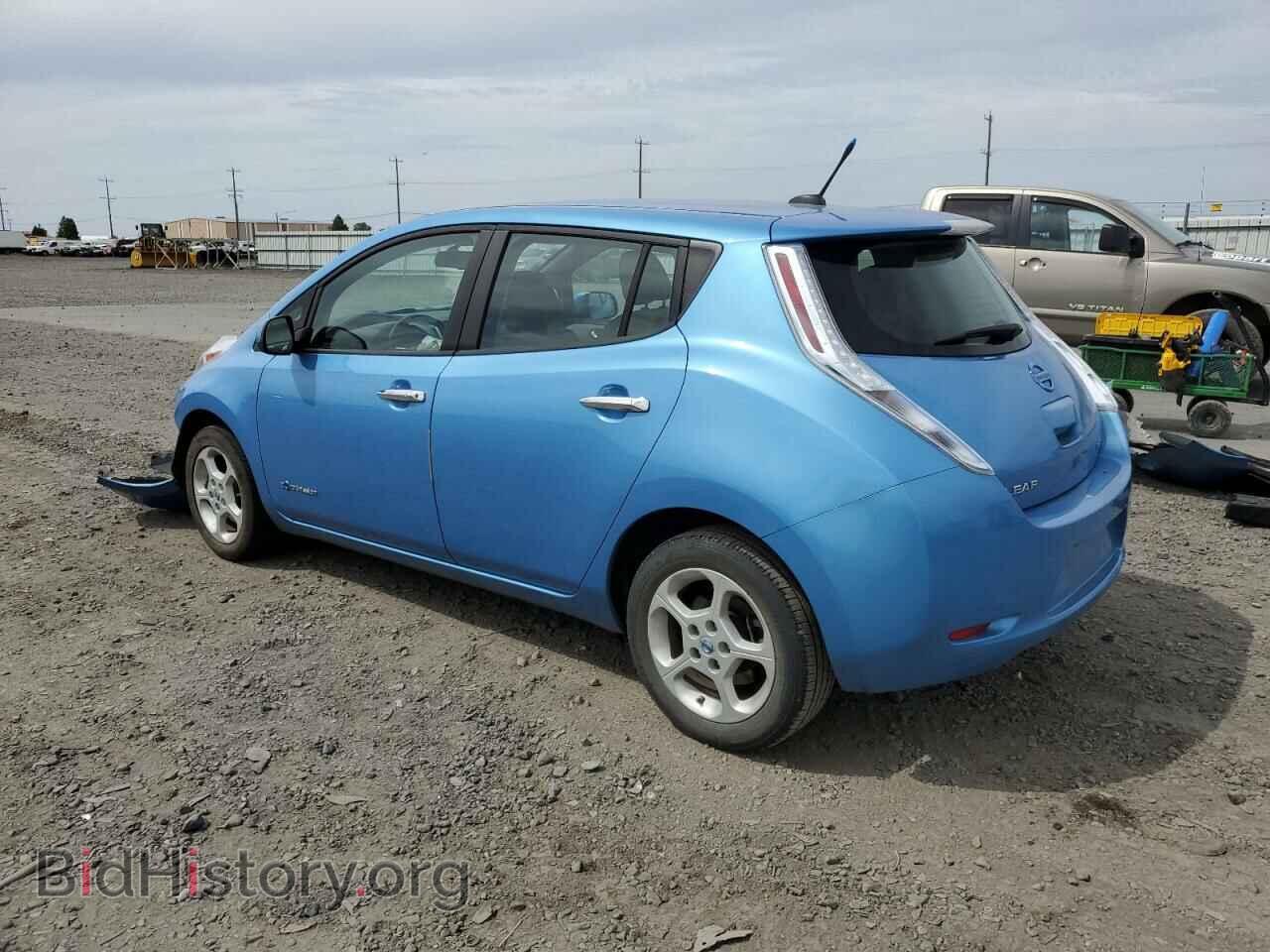 2013 NISSAN LEAF - VIN: 1N4AZ0CP0DC418510 - Фото 2