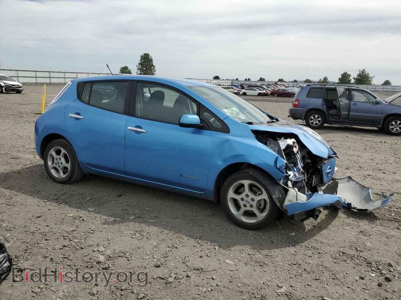 2013 NISSAN LEAF - VIN: 1N4AZ0CP0DC418510 - Фото 4
