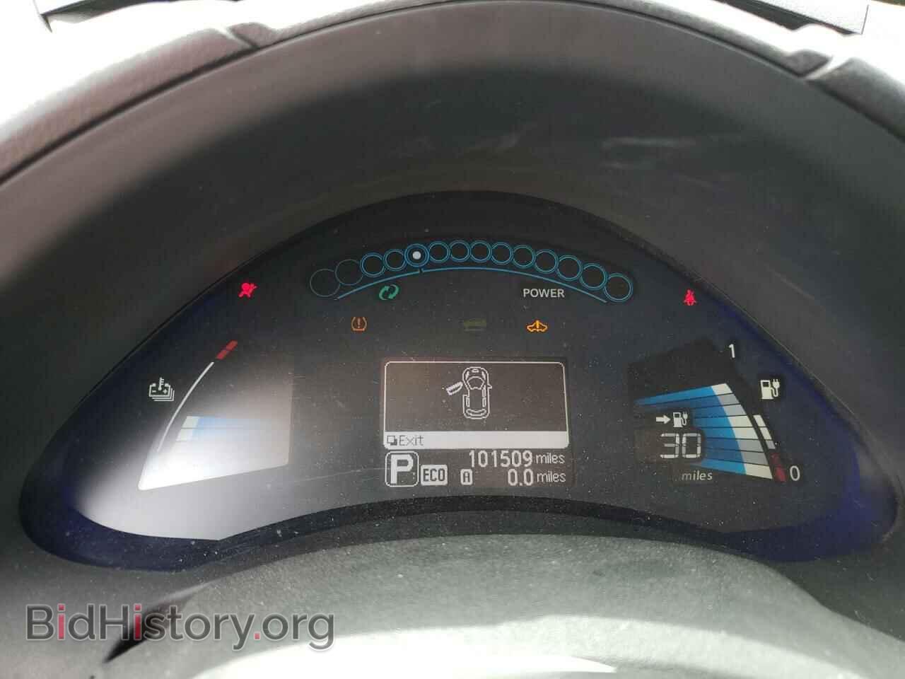 2013 NISSAN LEAF - VIN: 1N4AZ0CP0DC418510 - Фото 9