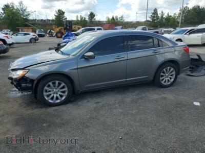 2013 Chrysler 200 Touring, gray — VIN 1C3CCBBB8DN577791, Copart