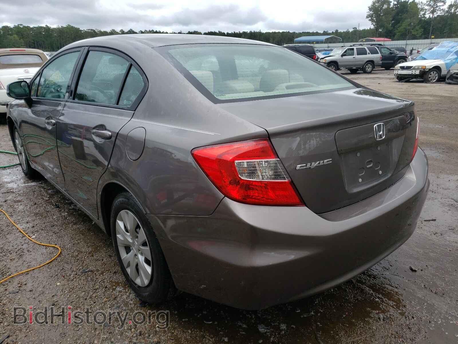 2012 HONDA CIVIC - VIN: 19XFB2F5XCE100511 - Фото 3