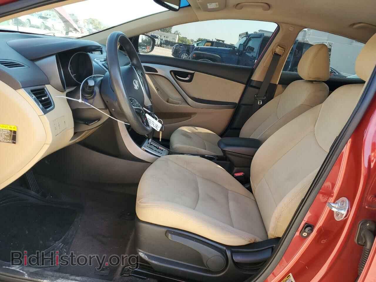 2012 HYUNDAI ELANTRA - VIN: KMHDH4AE5CU181262 - Фото 7