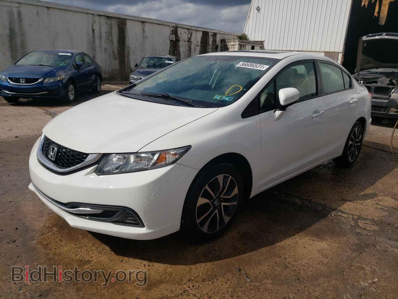 2014 HONDA CIVIC - VIN: 2HGFB2F84EH554997 - Фото 2
