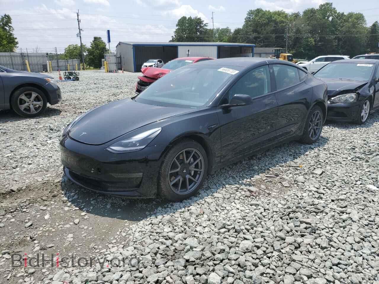 Photo 5YJ3E1EB7MF035558 - TESLA MODEL 3 2021