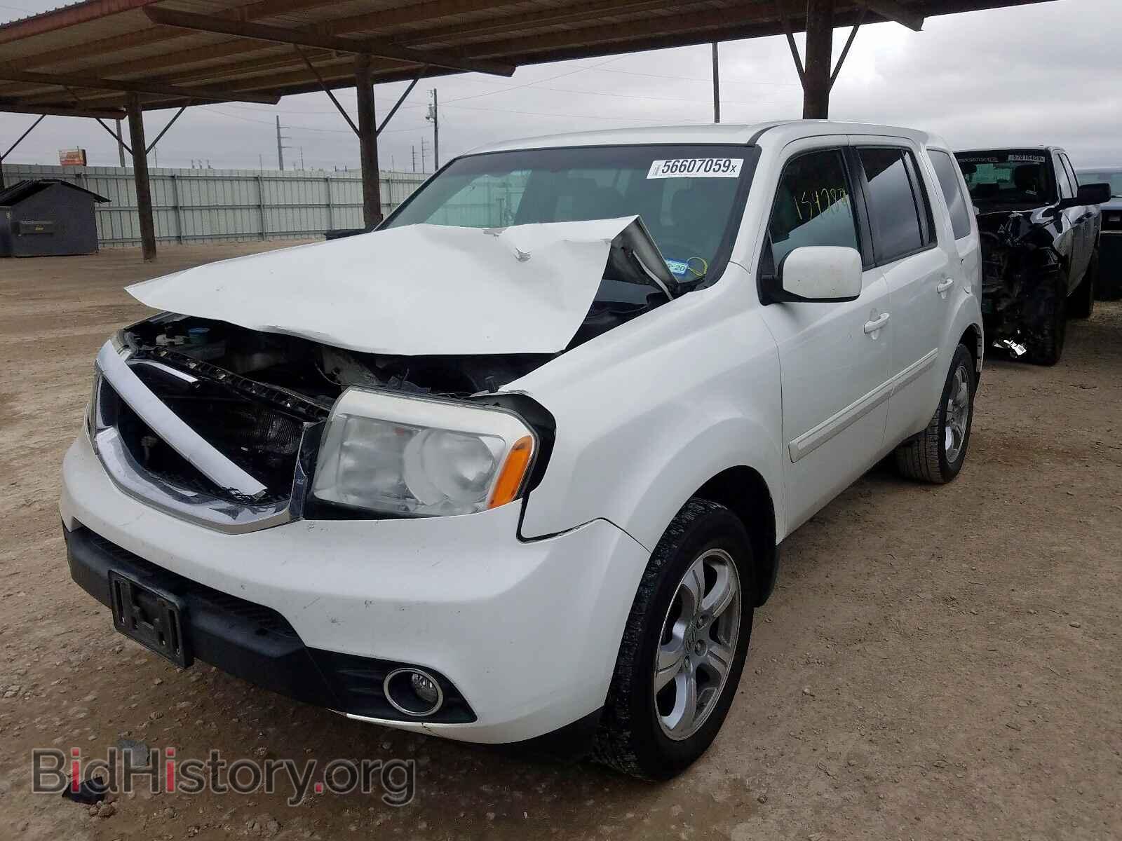 2012 HONDA PILOT EX - VIN: 5FNYF3H49CB031957 - Фото 2