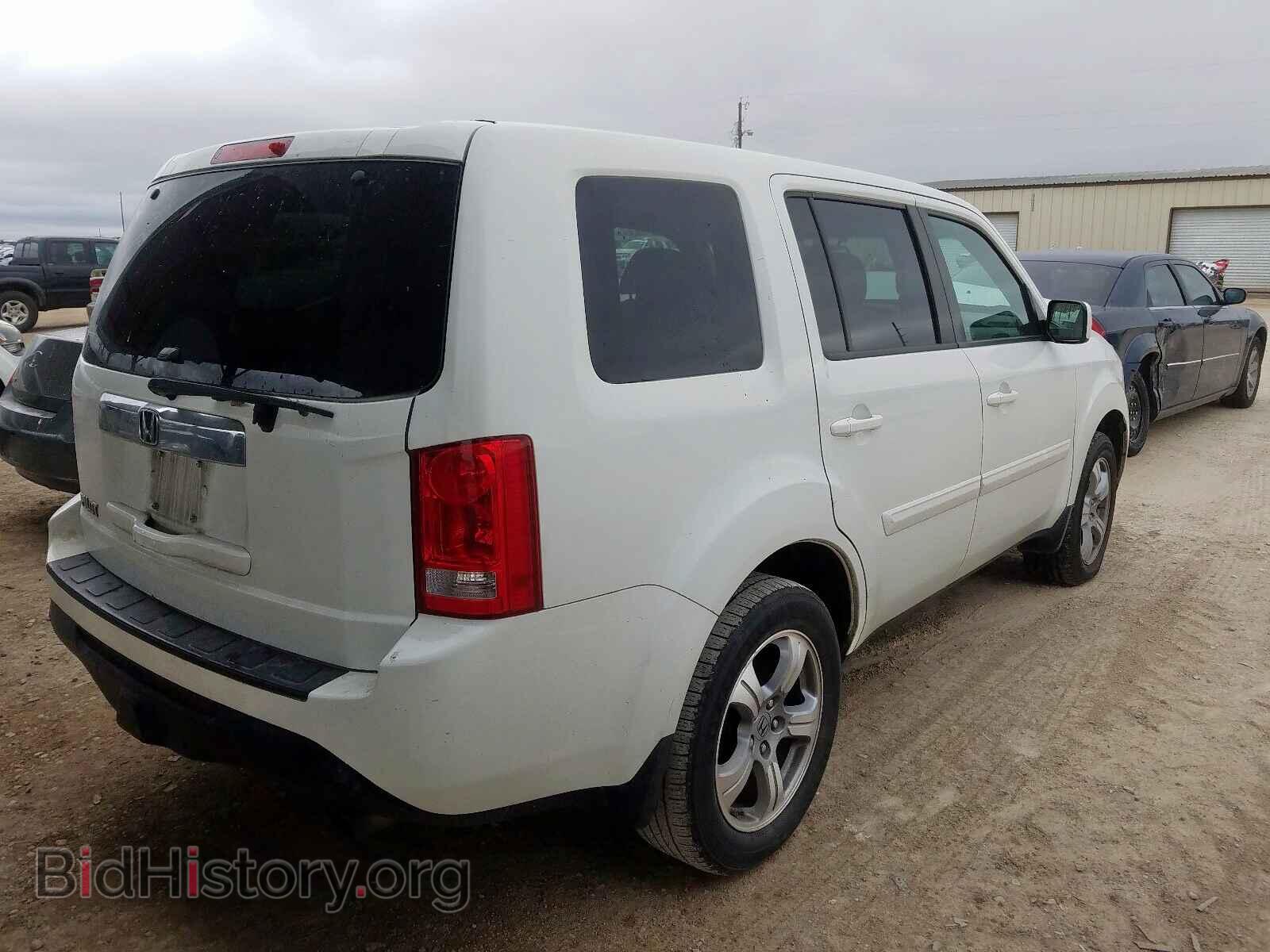 2012 HONDA PILOT EX - VIN: 5FNYF3H49CB031957 - Фото 4