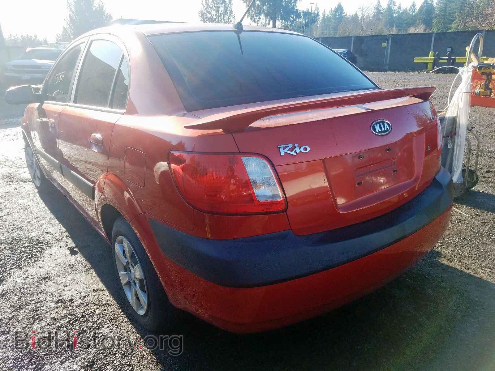 2007 KIA RIO BASE - VIN: KNADE123176258709 - Фото 3